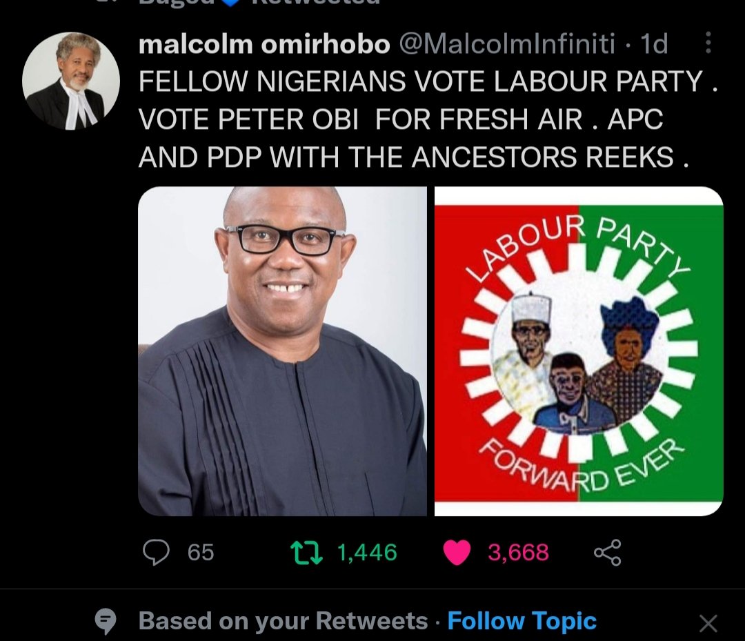 diwuano's tweet photo. @edwardessien "Who the cap fit, let them wear it" @PeterObi is he pan-Nigeria choice for the office of the President, Federal Republic of Nigeria, 2023.
#CommitToIt
#InsistOnIt https://t.co/TKO2P6bY1L