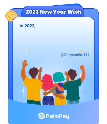 Timiad20's tweet photo. @palmpay_ng Happy new year https://t.co/2ej4k3vtyE