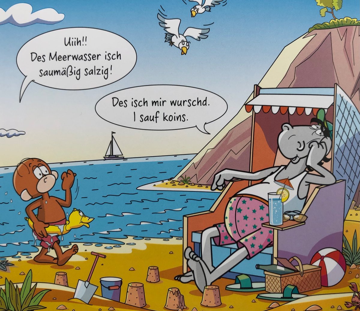 pferdle_aeffle's tweet photo. Pferdle & Äffle sind in Urlaubsstimmung 🧳🚢🛫⛵️⛱️ 😎 - passend zur CMT - die Urlaubsmesse in der Messe Stuttgart! 👍😉☺️😏 https://t.co/iQvY4OXS3Q