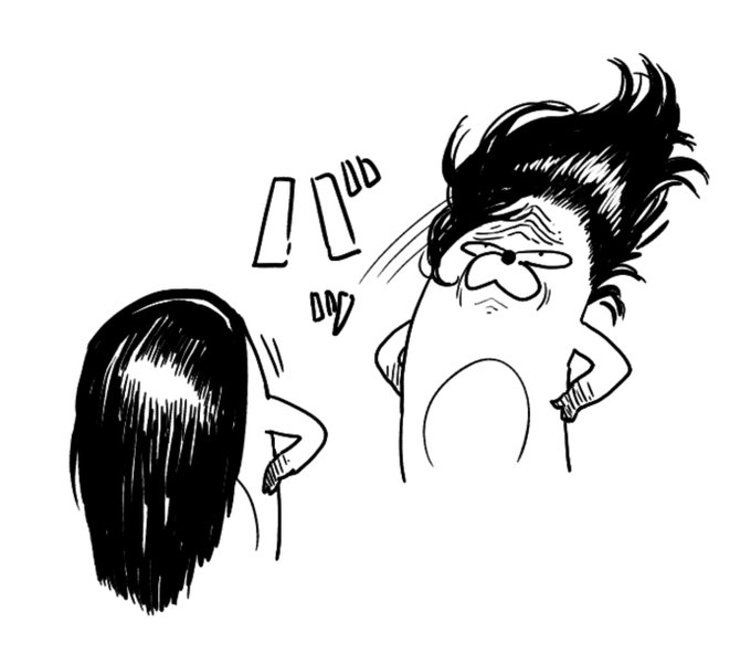 落書きロン毛ムジーナ 