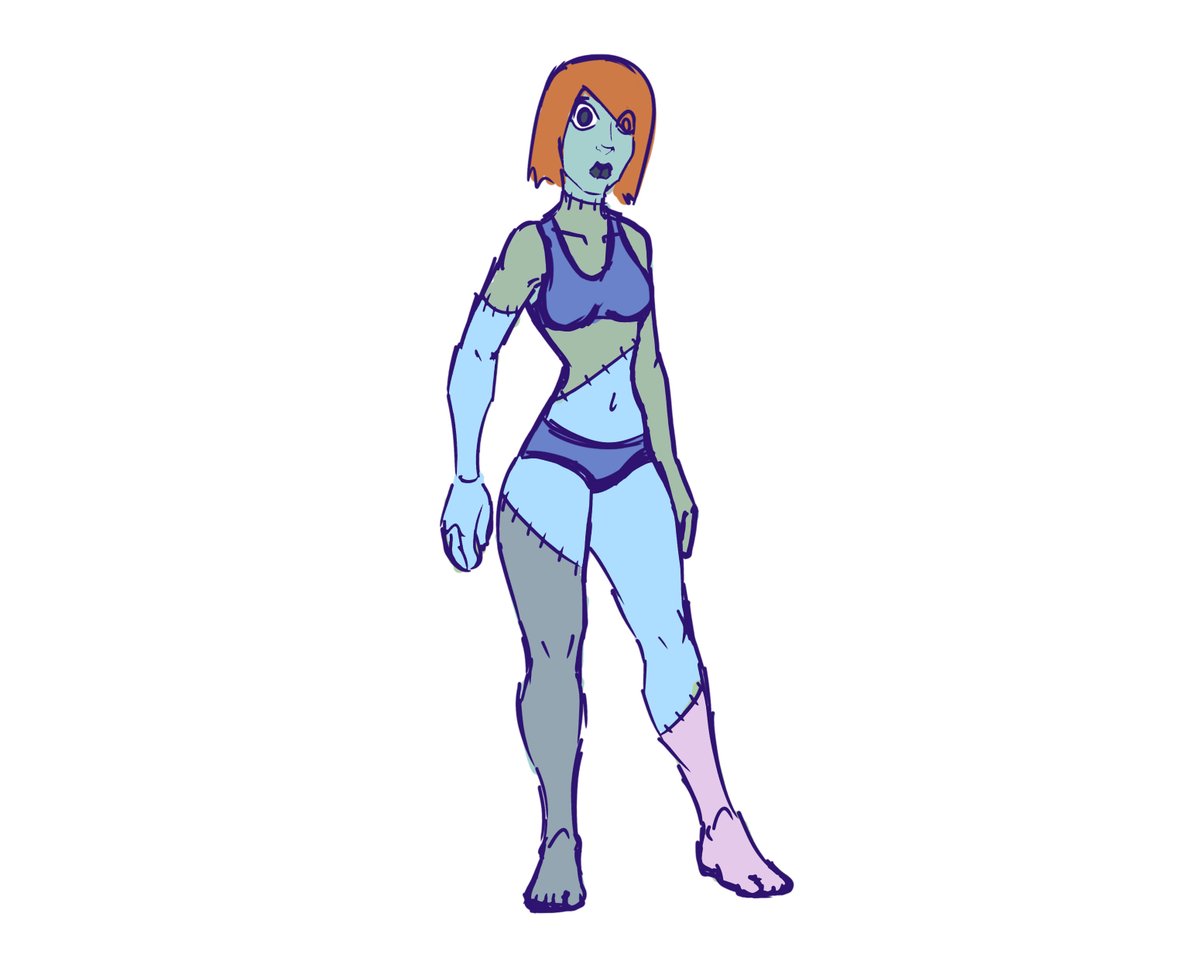 BrendanDoyle75's tweet photo. Monster girl sketch https://t.co/xGamKJkWCv