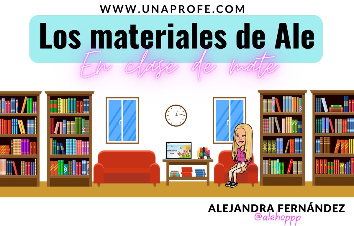 He pensado que este trimestre os voy a ir presentando cada semana los materiales que uso en clase de #matemáticas
Os diré para qué y cómo usarlo en clase, cómo conseguirlo y hasta cómo crearlo. Además, iré añadiendo contenido según me vayáis pidiendo.
¿Alguna petición especial?