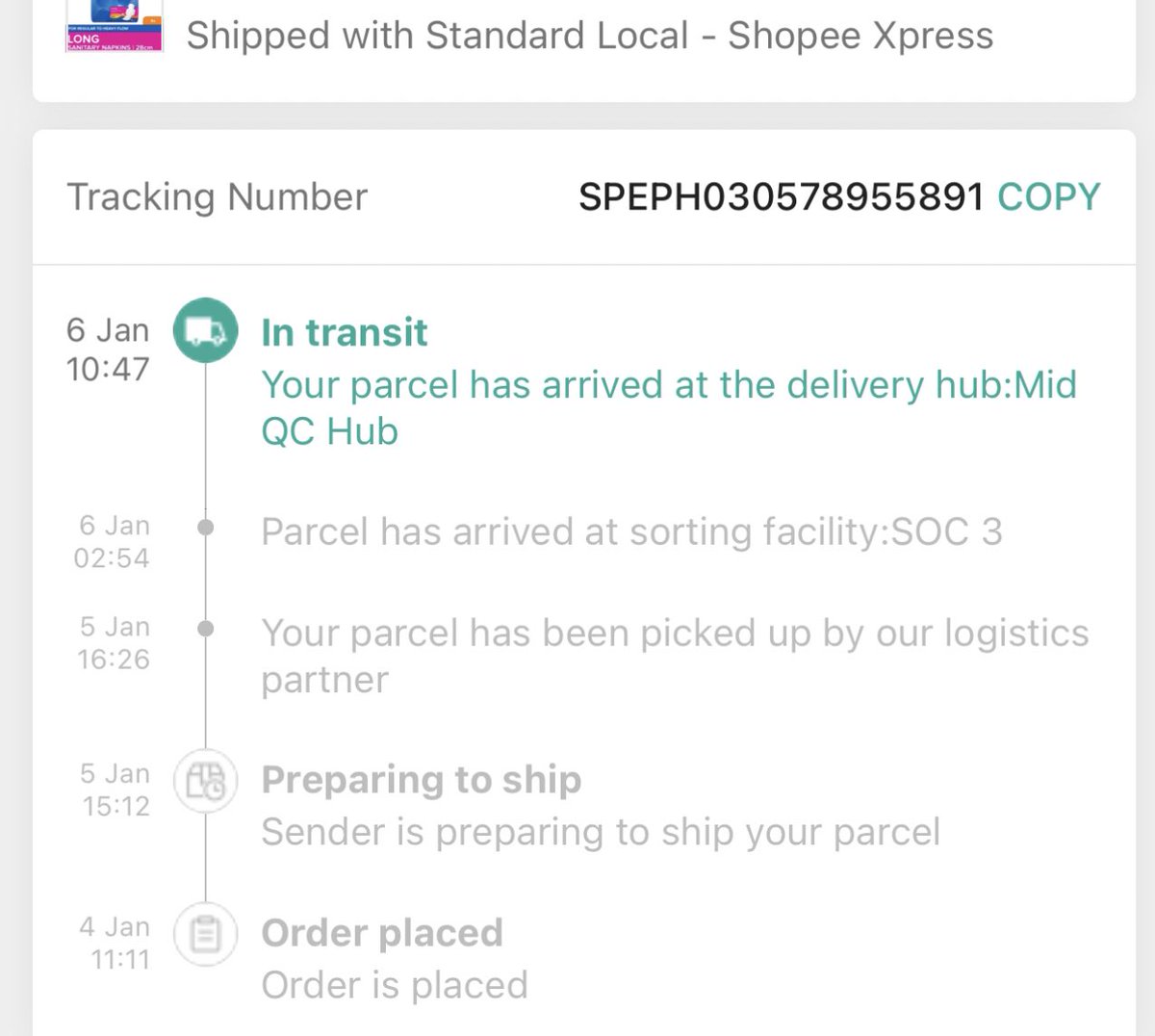 Maebzy's tweet photo. Difference between @LazadaPH from @ShopeePH 

Lazada:
Delivery one day after Order

Shopee:
Almost two weeks after Ordering and still stuck at Delivery hub. One week without update

I better pay Delivery fee than to wait too long again

I will never order to you again @ShopeePH https://t.co/7PC0wIyE7Z