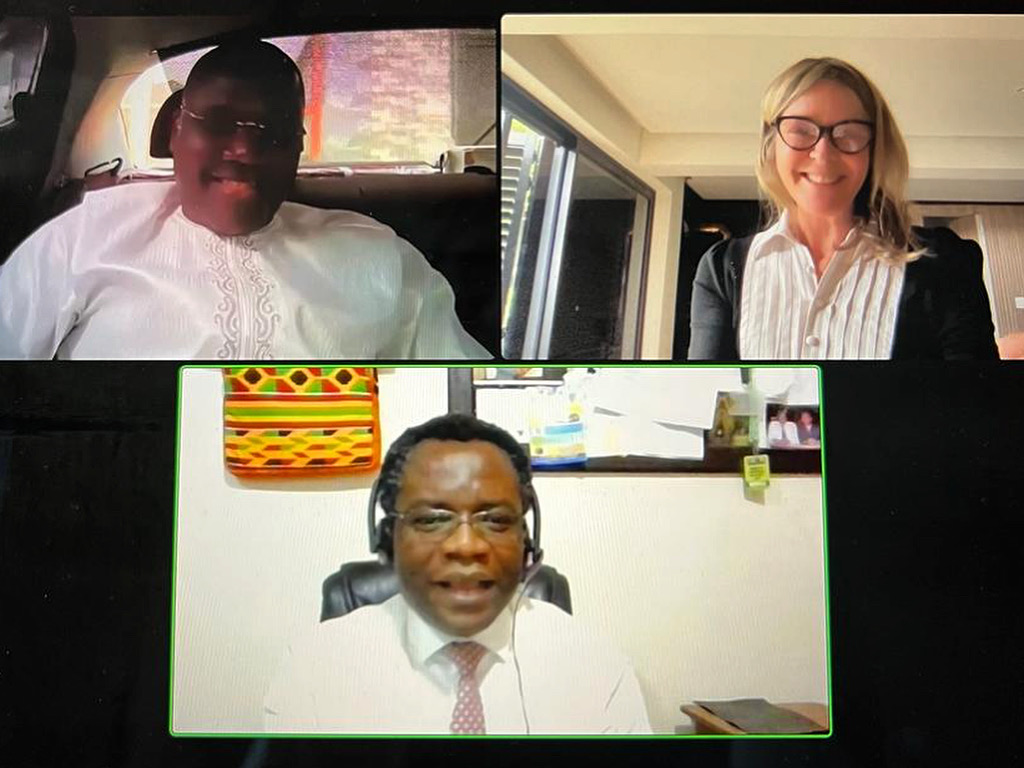DNAforAfrica's tweet photo. Amazing meeting with Dr Sam Keshinro, Nigerian Police pathologist &amp; Dr Uwom_eze, President of the African Society of Forensic Medicine @ForensicsAfrica to discuss how we can take our collective passion and goals forward this year. #DNAforjustice #collaboration https://t.co/5b5kUIu0Gx