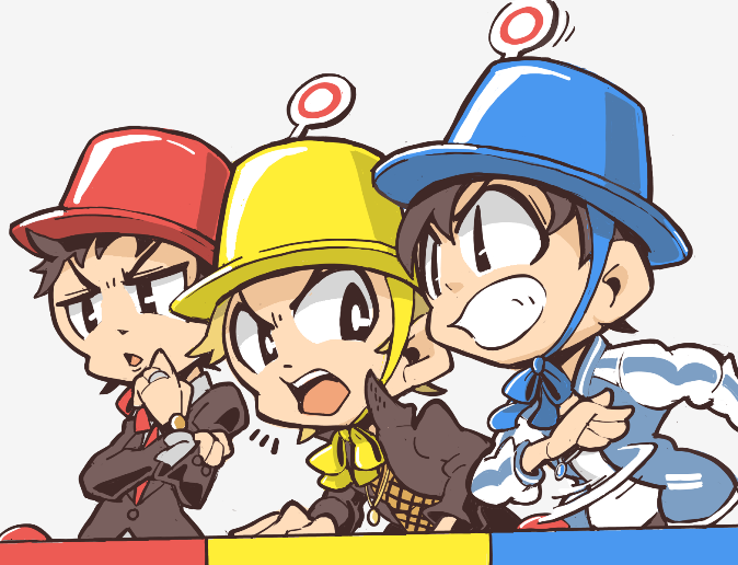 「へっぽこ三人組まつり#サムネが横になったから横画面の絵貼ろう絵描きも見たらやる 」|輝山モミジのイラスト