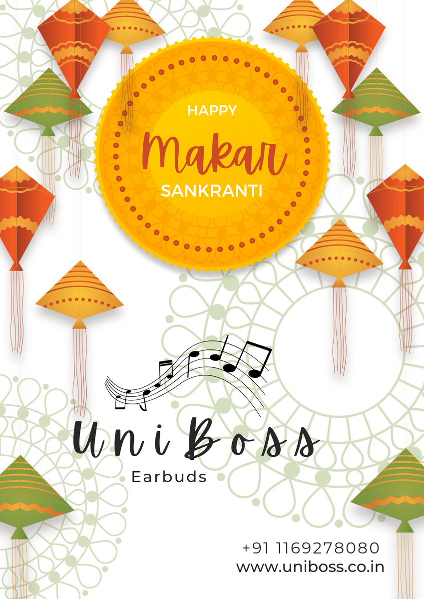 Happy Makar Sankranti

UniBoss 💙
#MakarSankranti #Pongal #VarisuHits100Crs #ThunivuFromJan11 #HappyBhogi2023 #HappyLohri #HappyUttarayan #HappyBihu #earbuds #soundtrack #Hyderabad #AirPods #ajithkumar #Thalapathy67 #Prabhas #INDvsSL #BCCI #IPL2023Auction #loveafterlockup #music