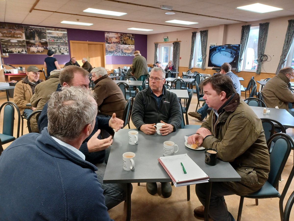 Great to be at the Hexham Auction Mart yesterday morning for meetings with @NFUnortheast, local farmers and a drop in surgery working with @DefraGovUK officials, Anna and the @NFUtweets team on the ground, and my Constituency team to help locals
