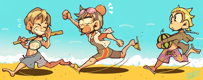 へっぽこ三人組まつり#サムネが横になったから横画面の絵貼ろう絵描きも見たらやる 