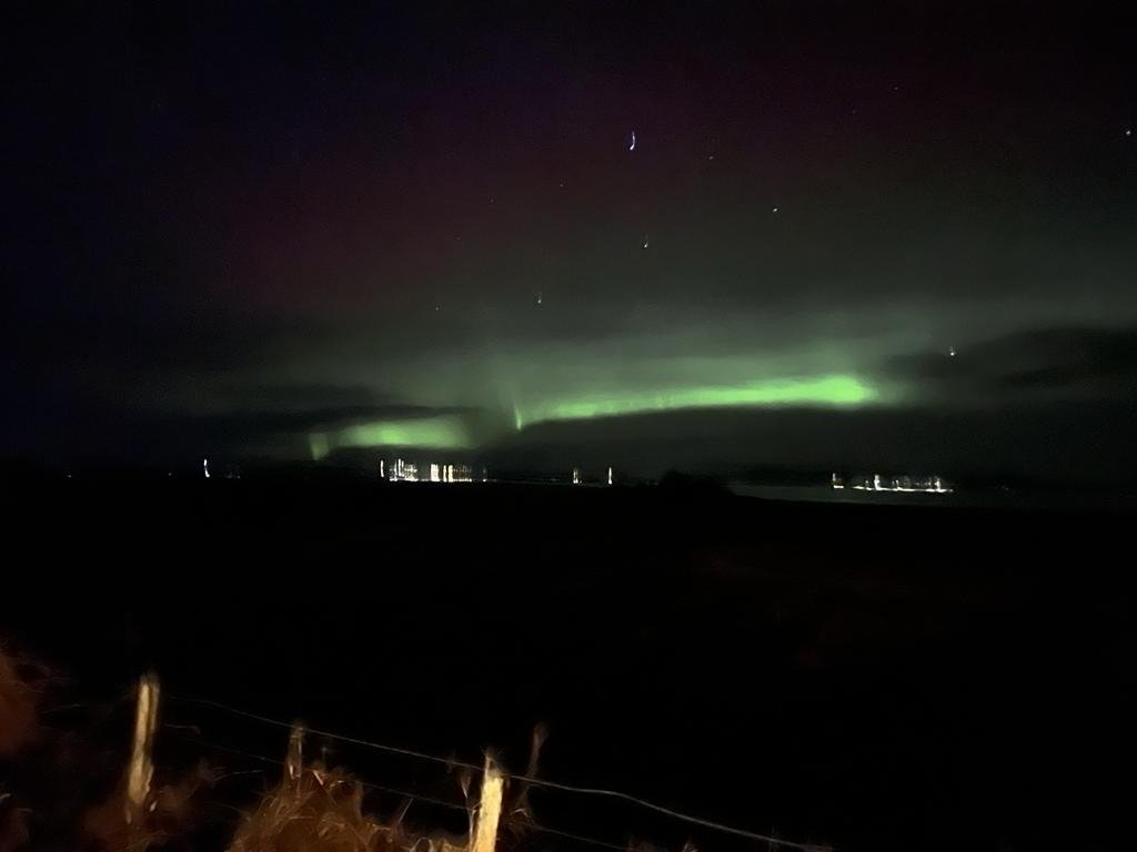 ARORA over Dornoch....photos taken by my brother