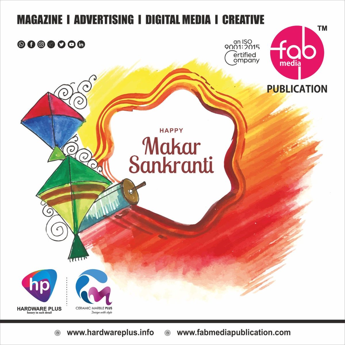 fab_media's tweet photo. May you always soar high, just like the kites that embrance the sky. 
Team Fab wishes you a happy Makar Sankranti.

#makarsankranti2023 #TeamFab #fabmedia #fabcares https://t.co/PLQf7VDI6M