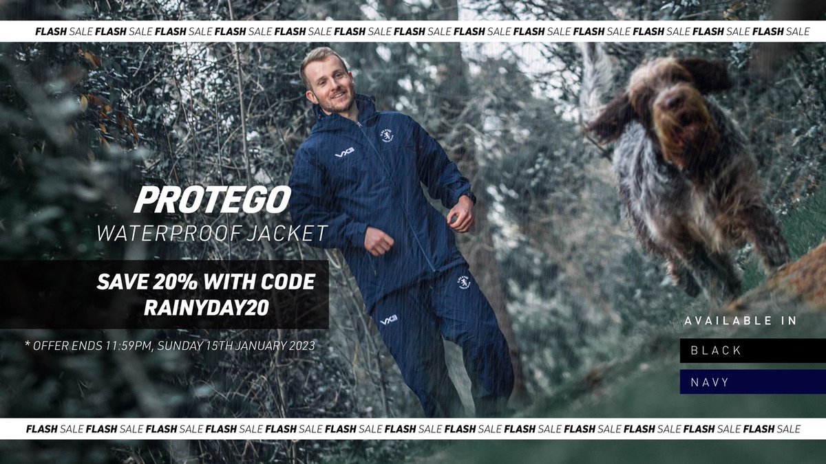 🟢🔴 WET WEATHER OFFER - Save 20% on Wolf Hunt Rugby League fully waterproof Protego Jackets in the club shop, this weekend!

Offer only runs until Sunday 15th at midnight, just use code RAINYDAY20 at checkout!

#Jointhehunt #VX3