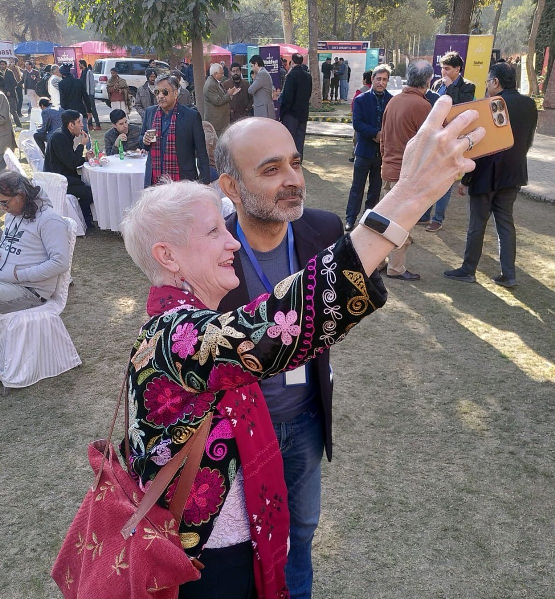 Here comes #Behindtheselfie 
@ThinkFestPK #MohsinHamid