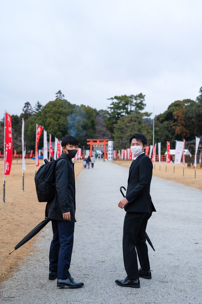 kyosan438's tweet image. 同期三人で上賀茂神社にお参りしてきました
京産大として最後の年になるので出し切れるように頑張りたいと思います。

#wakos/#GNLab/#essential2/#京都トヨタ/#csデザインワークス/#yamatokogyo