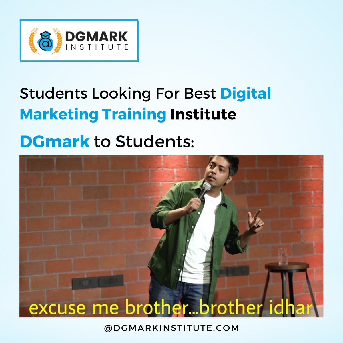 dgmark_surat's tweet photo. Looking For Best Digital Marketing Training Institute?

Dgmark Institute is the best Digital Marketing Training Institute to Boost Your Career

📞call on 8799421450
🌐Visit- https://t.co/RSk3r0oxs7
👆
#DGmark #DGmarkinstitute #digitalmarketinginstitute #digitalmarketingmeme #meme https://t.co/0FHJAm3vFY