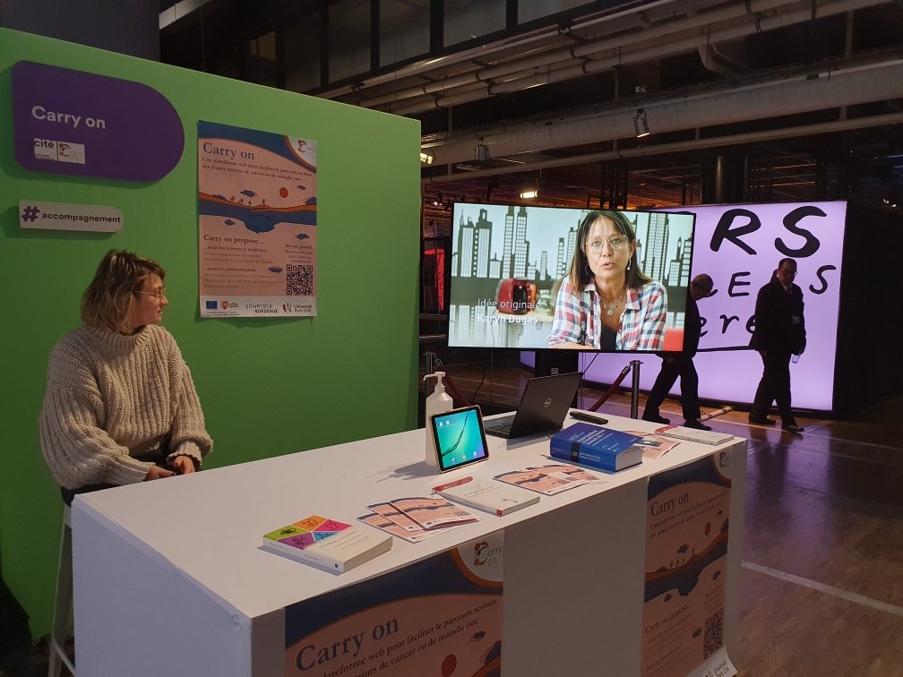 Carry_on_2020's tweet photo. Nous sommes toute la journée à la @citedessciences pour les journées #InnovationSante, n'hésitez pas à passer nous voir ! ☺️ https://t.co/dNlpltbkqA