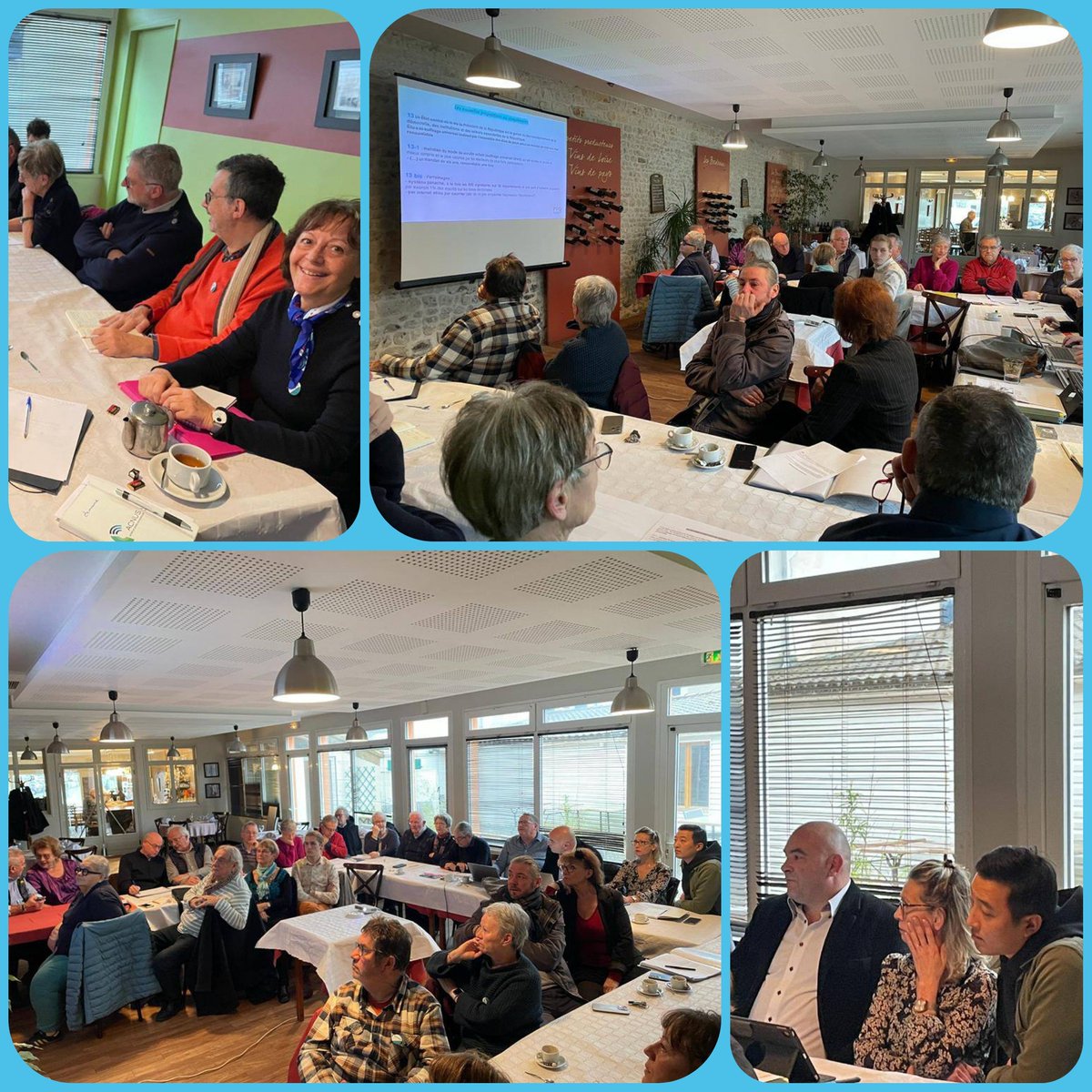 Dans un esprit fédérateur et de rassemblement @Demains_na  participe au séminaire, invité par <a href="/PRG_17/">Parti Radical Gauche</a>, de réflexion pré -congrès du <a href="/PartiRadicalG/">Parti Radical de Gauche</a>. Travail de fond et ouverture sont dans l'ADN de @demainleparti. Partage et écoute sont au programme. #LaRochelle