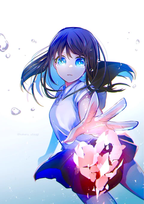 #絵を彩度100にすると超派手これはこれでアリな気がしなくもない 