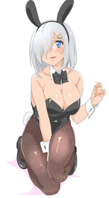 バニー浜風
#艦これ 