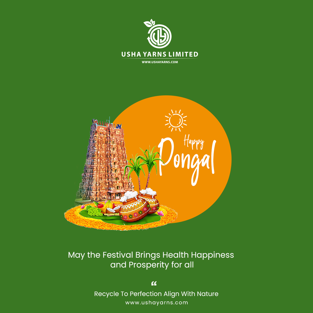We Wish You a Happy Pongal 2023 #HappyPongal #happypongal2023 #ushayarnsltd #Pongal