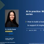 Image for the Tweet beginning: ***AI IN PRACTICE: MASTERCLASS SERIES***