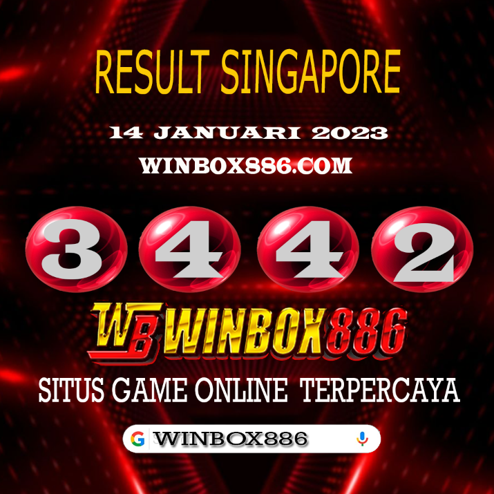 winbox886's tweet photo. RESULT SINGAPORE || 14 JANUARI 2023
NO KELUAR : 3442
-
Selamat Bagi yg Jackpot💥
• WhatsApp +62 821-9349-7142
*Salam JP WINBOX886*
#winbox886 #resultsingapore #resultangka #togelonline #resultsgp #keluarantogel #pasarantogel  #togelonline https://t.co/8omF18nnZ1