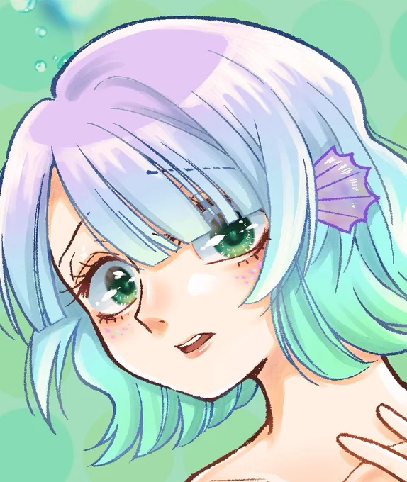 ウロコそばかす(?) 