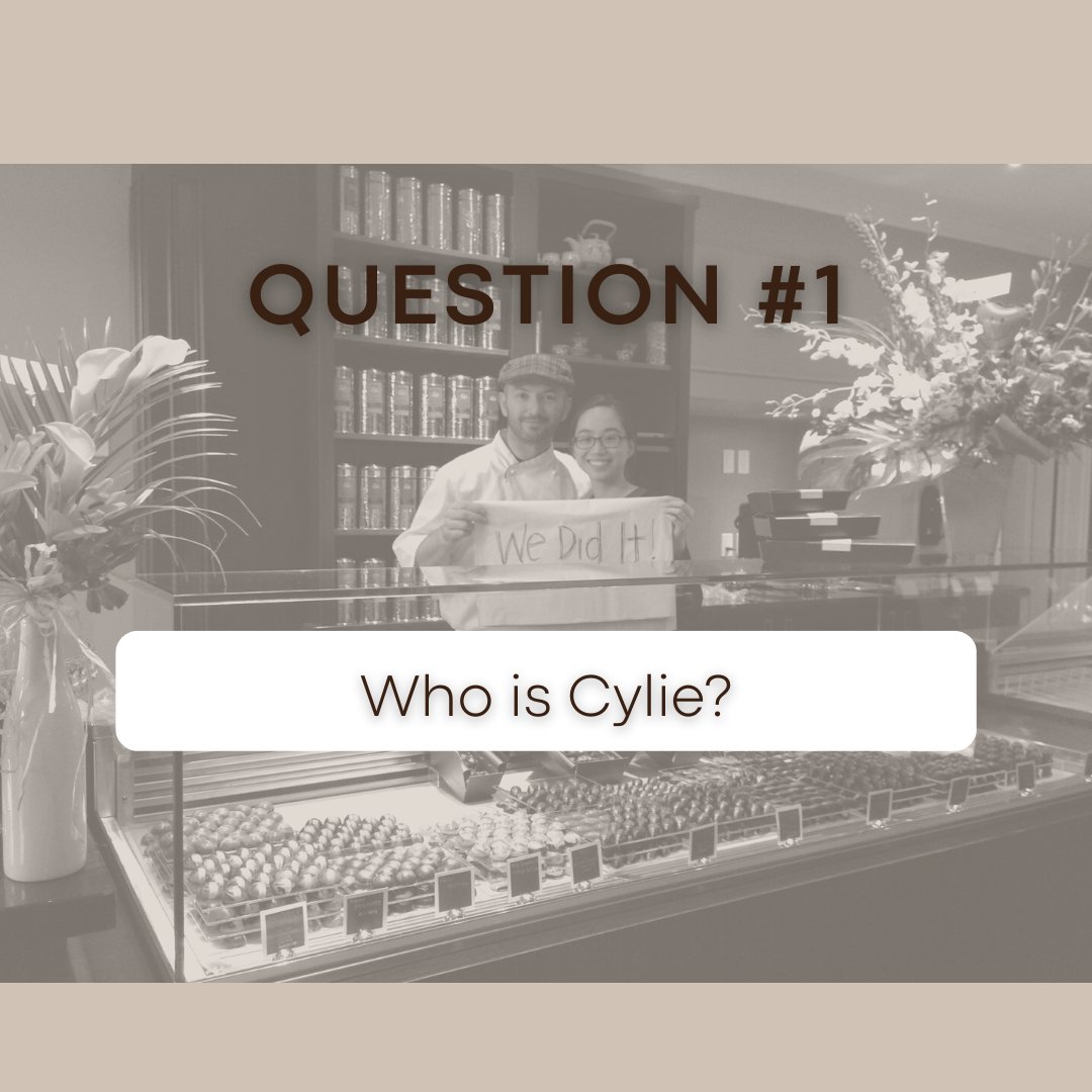 In 2013 we started Cylie Artisans Chocolatiers in a little boutique on Dalhousie in the #BywardMarket. We spent the next 5 years growing in that space.  During our time there we met so many more of you, but now there are so many new faces. Here are just 5 of the FAQ