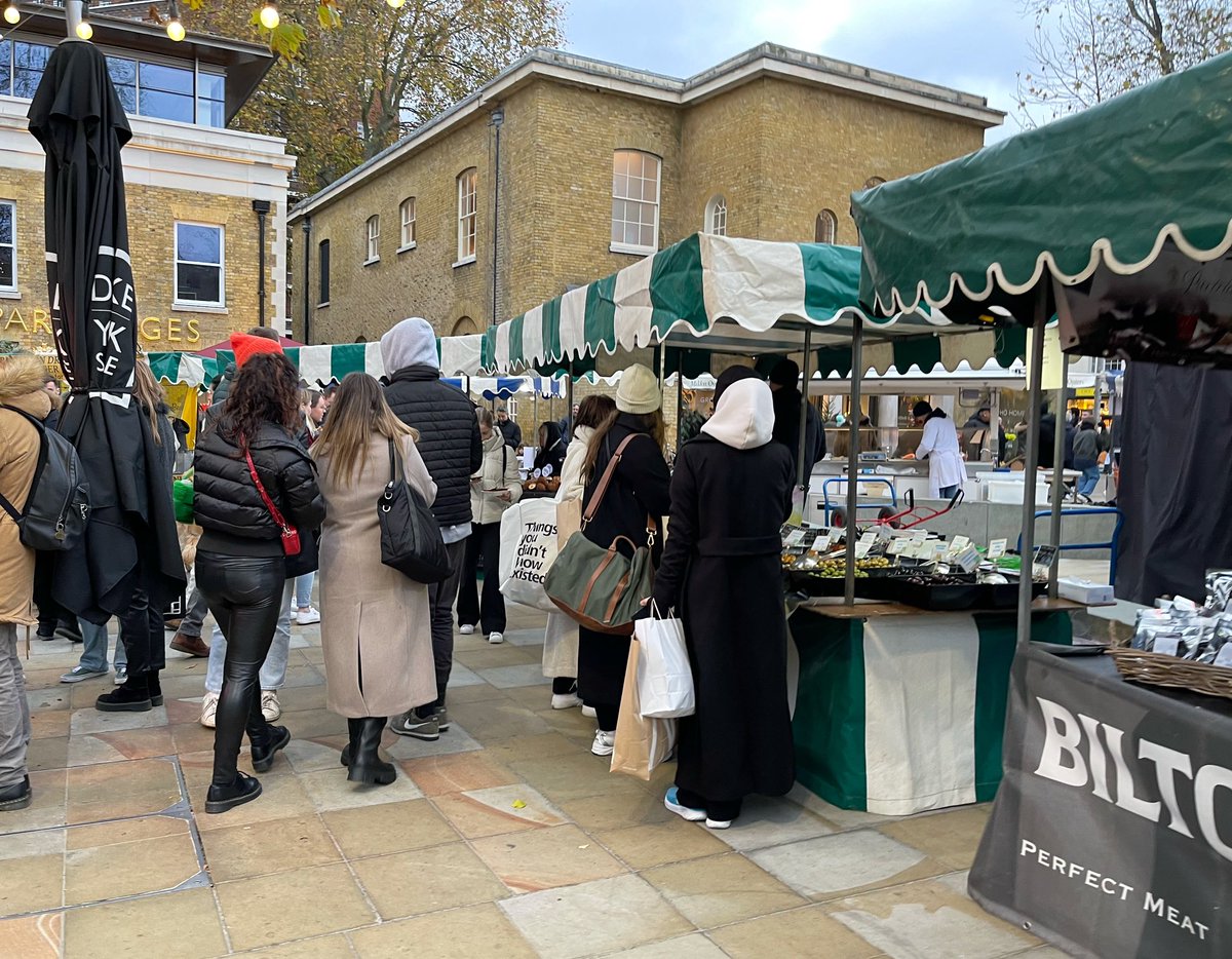 Joining us at our Fine Food Market today? Find out who’s here until 4pm partridges.co.uk/foodmarket