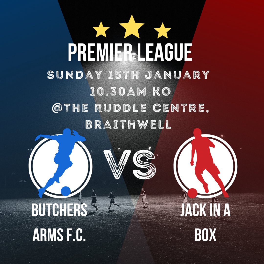 #BAFC are back in league action tomorrow as we face <a href="/JackInABox10/">JackInABoxFc</a> at home!
#UTB ⚽️🔵