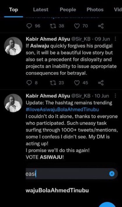 SonofChuks's tweet photo. About 6months ago or there about these folks in the attached below(Kemi and a dude i can't recall his name)inclusive, planned a coup against @DavidHundeyin by hosting a space called #Ventwithkb.
They disguised at first trying to box and tame David to a corner. https://t.co/d4rNO4WMDQ