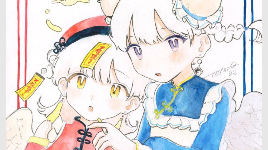 「アナログ絵たち 」|てとら うう🐑ﾄﾞﾛｰｲﾝｸﾞﾓｰﾙ🐏のイラスト