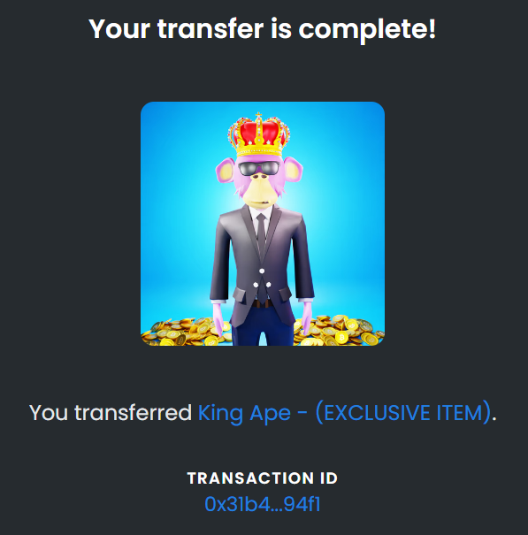 OMG💞HIGHEST SOLD 🤩🔥  ‼️

Huge shoutout to <a href="/cs_barbz/">Barbz</a>🦧💜💜👑
Thanks a lot for huge surprise, it means a lot !
Also thank you everyone who was bidding👇
<a href="/Salimar8686/">Salimar8686, Nft collector & creator.</a> <a href="/katas_art/">Kata 🇨🇦🇭🇺</a> <a href="/Hp24224664/">Paradisio 🇫🇷 OpenSea / Foundation</a> 
<a href="/weedbirdclub/">Weedbird 🦜</a> <a href="/Antoni_Pon/">Angry_Bull</a> <a href="/NoMemoryPixel/">NoMemoryPixel ⚙️ #NFT 🏭 Tez Eth Pol</a> 
<a href="/Senna_inv7/">💎 Baychan 💎</a> 💌

Bonus NFT👑🦧👇