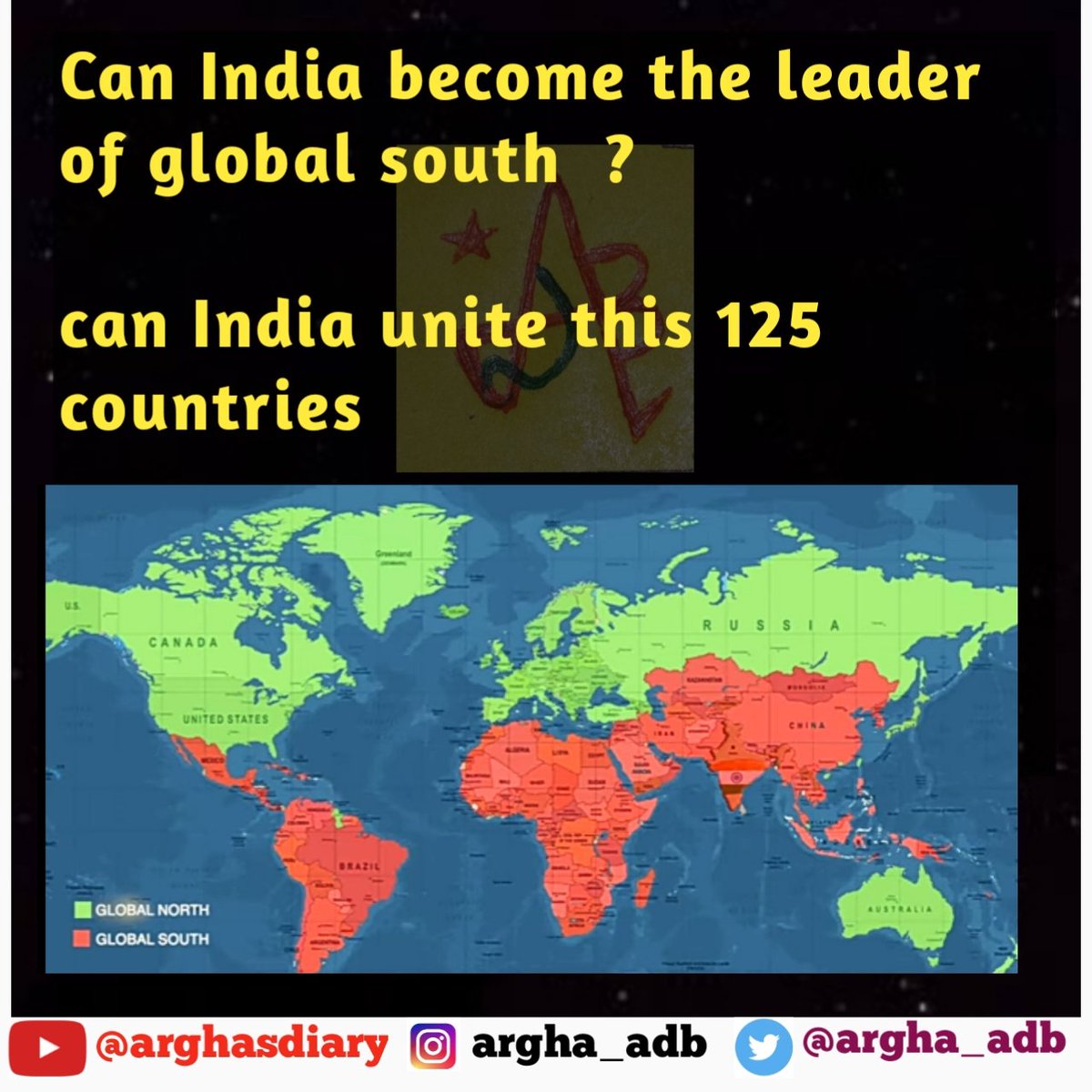 argha_adb's tweet photo. Credit - @DhawanPrasant  sir 

Link of the video ⤵️
https://t.co/NBGykUJ64P

#GlobalSouthSummit #GloboNews #geopolitical #India https://t.co/eW08BVOM3V