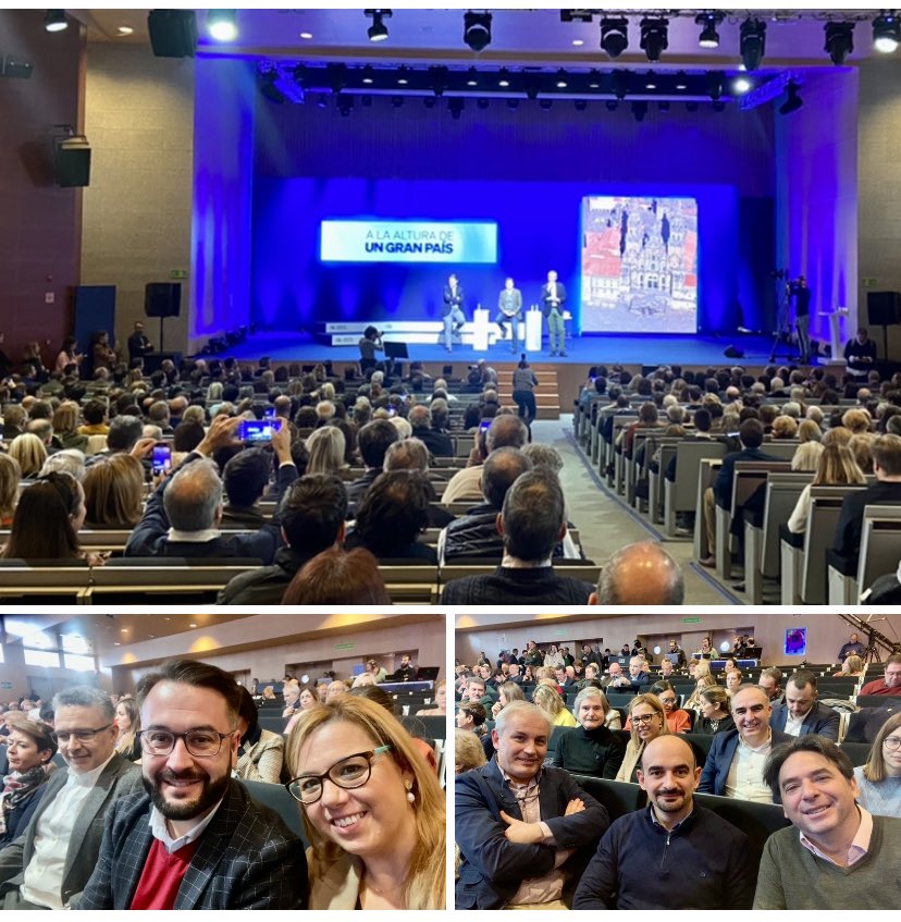 ElenaCastilloPP's tweet photo. En Zaragoza @ppopular celebrando la presentación de los
1️⃣4️⃣ candidatos autonómicos y, en particular, @mjburuaga, la nuestra, la de @ppcantabria. 

La única opción de cambio pasa por sumarse al proyecto del PP.

Somos #EquipoPP
#AlaAlturadeunGranPais https://t.co/HI5n9DoJgX