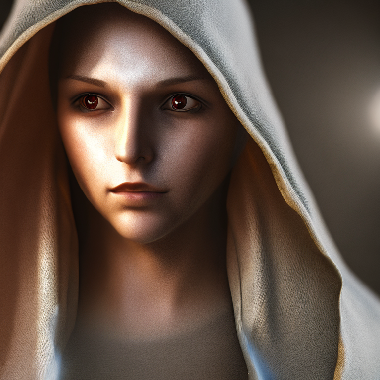 CREAIT_OFFICIAL's tweet photo. Hyper realistic portrait of a mysterious female character wearing a hooded cloak, dark tones and lighting, high resolution 8k, #hyper_realistic #mysterious #female #hooded_cloak #dark_tones #lighting #8k #aiart #aigeneratedart https://t.co/kjSpXY1R8Z