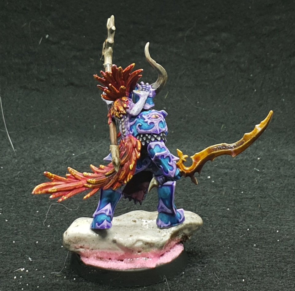 Heed_Paints's tweet photo. Tzeentch is always whispering in your ear, sometimes its just more obvious
Completed the Curseling great model lots of character and enjoyable to just sit and paint 💜💙
#WarhammerCommunity #warmongers #tzeentch #curseling #warhammeraos #AoS #warhammerageofsigmar https://t.co/kXwFuf45dy
