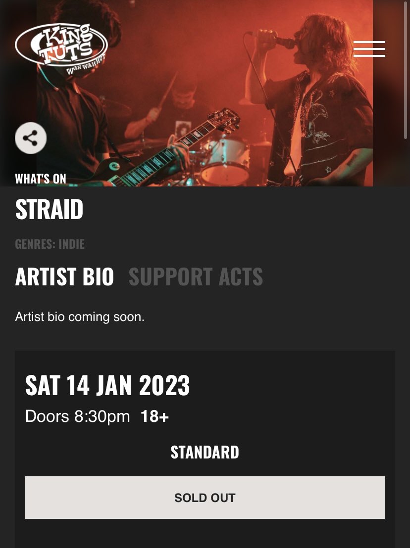 STRAiD (@straidglasgow) on Twitter photo SOLD OUT KING TUTS !!! We did it :))) We’ve somehow managed to sell out King tuts. We are over the moon and we cannot express our gratitude for everyones support on this one. Its been absolutely insane. What a way to finish of our first year !! SOLD OUT KING TUTS !!! We did it :))) We’ve somehow managed to sell out King tuts. We are over the moon and we cannot express our gratitude for everyones support on this one. Its been absolutely insane. What a way to finish of our first year !!