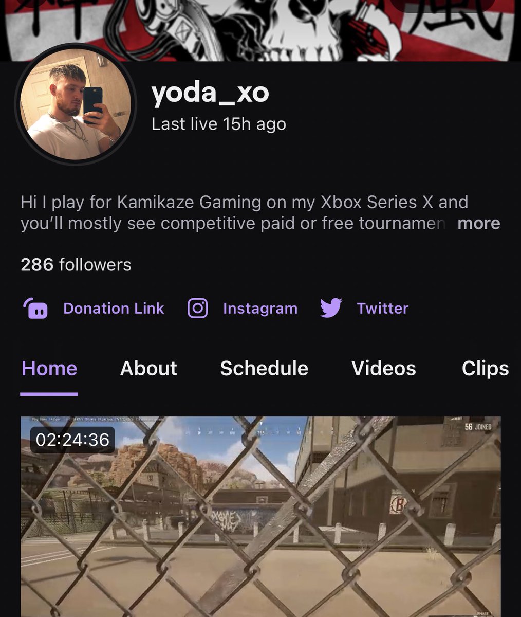 Nearly at 300 followers m.twitch.tv/yoda_xo please drop me a follow if your not already ❤️