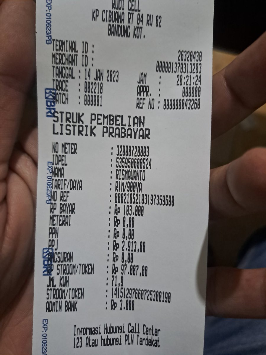 asinyasintea's tweet photo. @pln_123 ngisi token gagal terussssss https://t.co/Al1wqyndYO