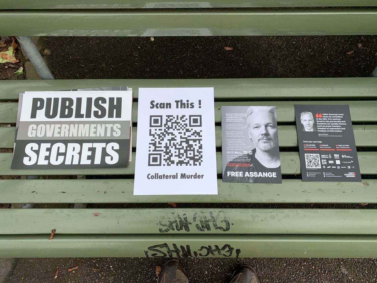 vecirex's tweet photo. Ready with all materials! 

#Stand4Truth #FreeAssange #FreeAssangeNOW https://t.co/D9oRSOJVvu