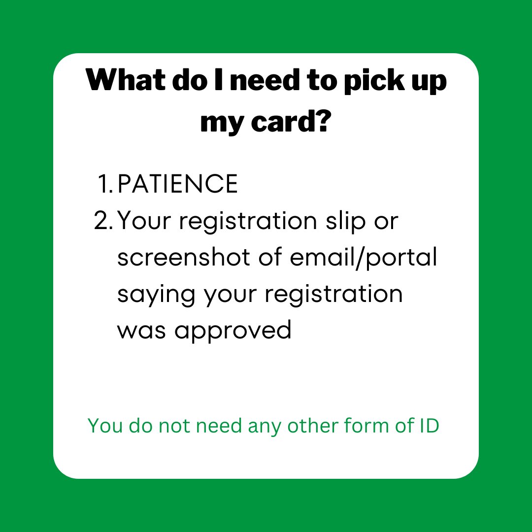 AntoLecky's tweet photo. If you’re having any issues collecting your PVC, check out these tips. If your question isn’t answered here, reply with your comment or visit https://t.co/9Rr1vp2iej 

#GetYourPVC #AriseNVote https://t.co/1SeQ9tBT2s