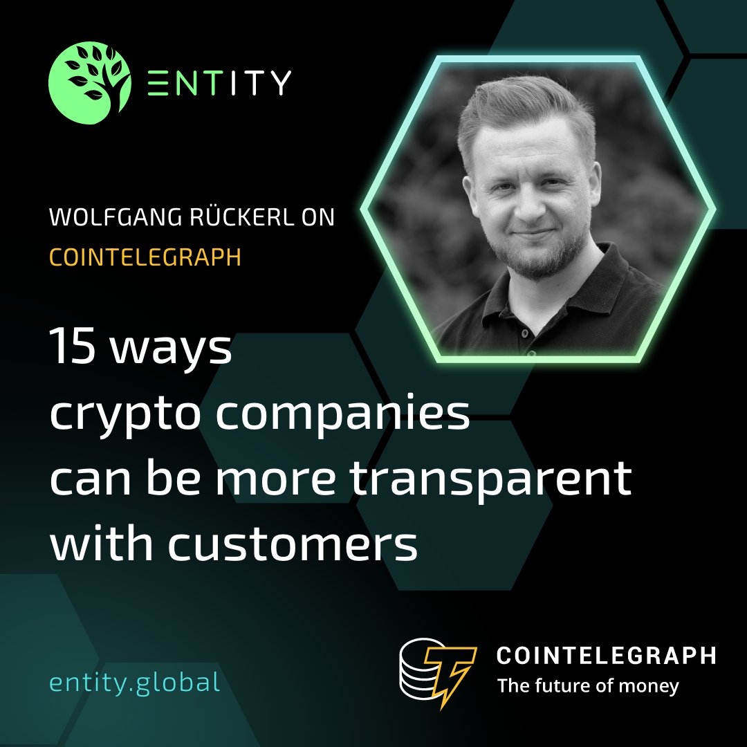 Going forward, crypto companies must be open &amp; honest about their practices to earn the respect and confidence of their community.

Between 15 builders, we gave our take on how to improve transparency, and cement your image as a serious project:
cointelegraph.com/innovation-cir…

#EGLD ⚡️