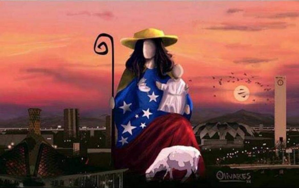 jdupouy's tweet image. Divina Pastora hoy y siempre intercede por  nosotros, por nuestras familias y por Venezuela. Amén