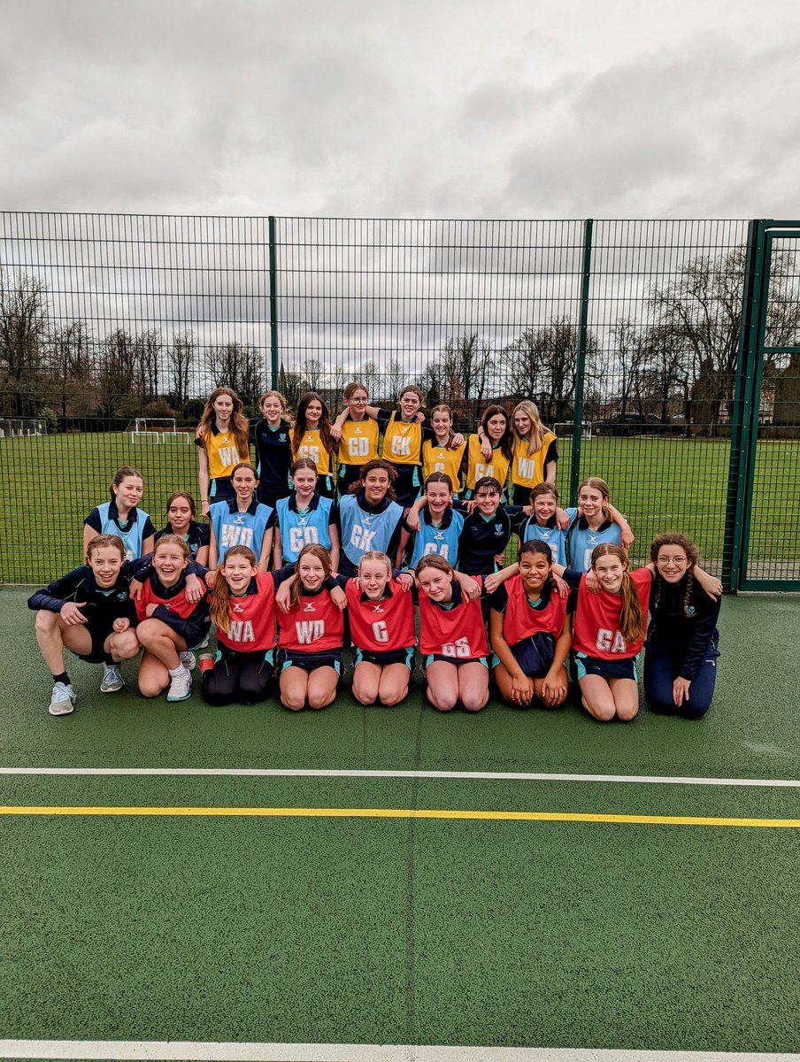 Saturday morning netball matches V Tranby.
U12 -W- 17-6
U13-W-17-5
U14- W- 35-2