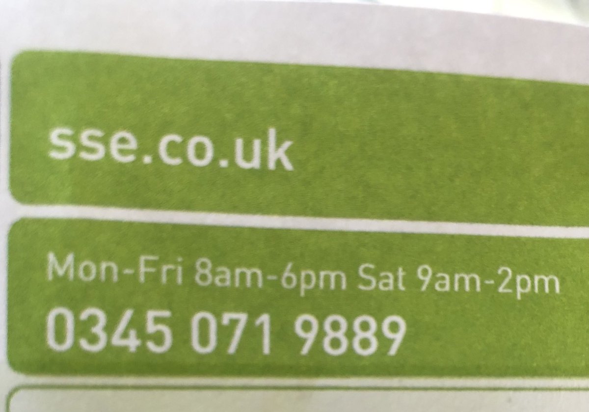 ⁦@YourSSE⁩ if your helpline isn’t open on a Saturday then you need to update your correspondence.