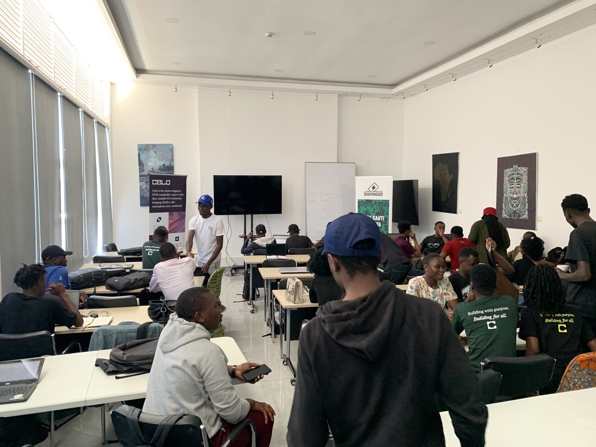 ushahidi's tweet photo. And so, the real work begins! The developers are forming their groups. These groups will compete in next week hackathon, and the winning group will be awarded.
#UshHackathon23 #Hackathon23 #Hackathon2023 #HackathonKE #UshHackathonKE #CodeBeyondBarriersKE https://t.co/7t7yjWEVoF