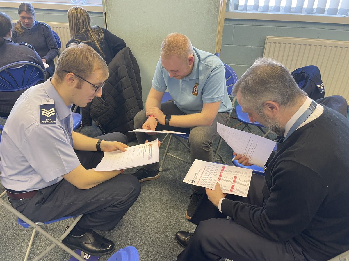 We’ve been thinking about meaningful volunteering, and how we can facilitate group volunteering for our #Bronze level cadets @DofE @DNW_ASPIRE @AirCadetsNorth