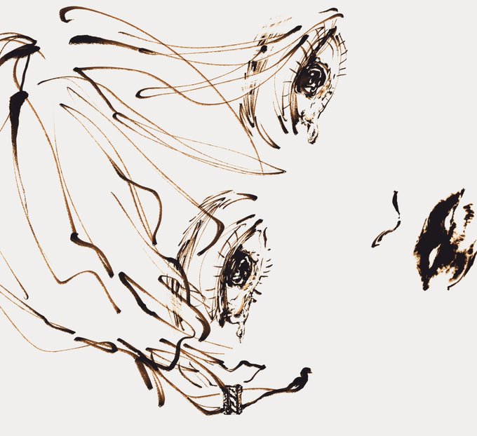 「もうだめだ」堪えることなど できない#イラスト#illustration 