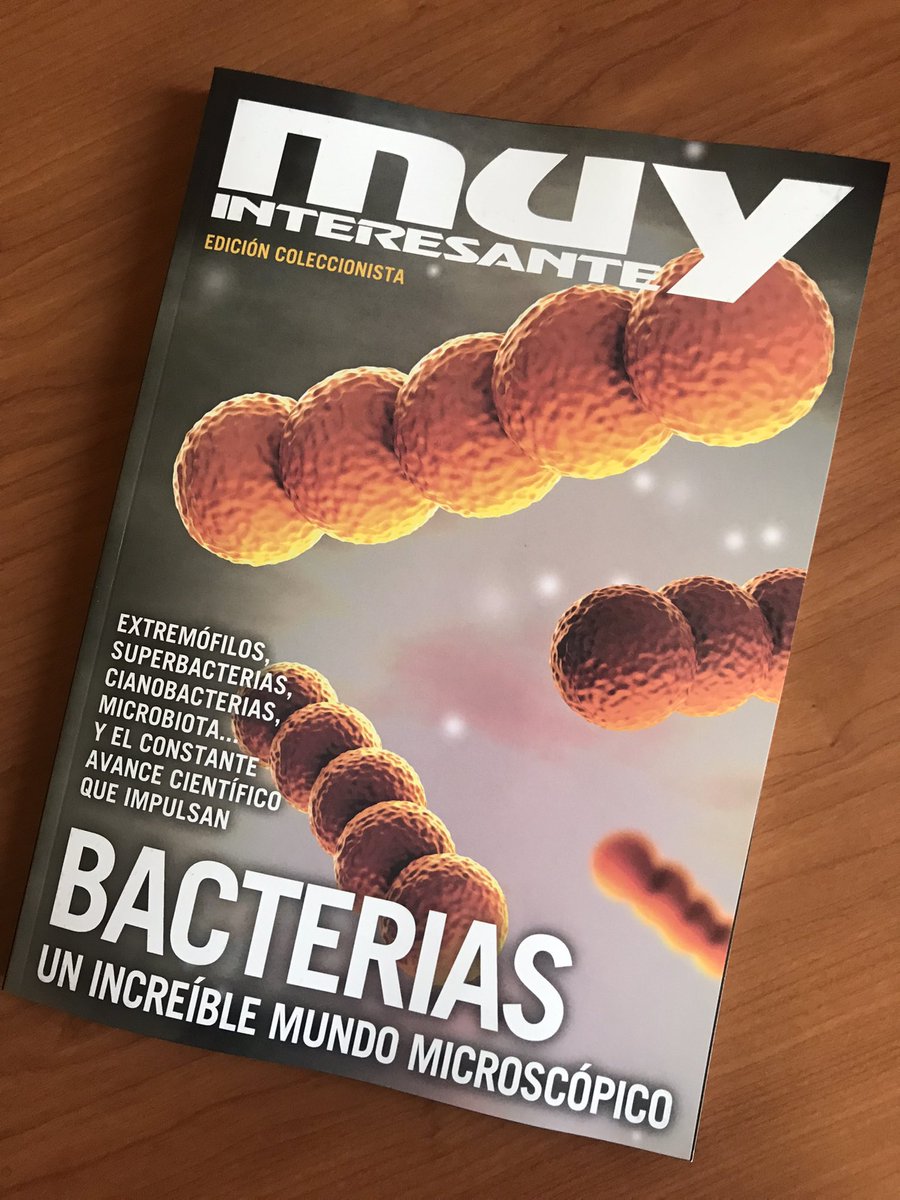 microBIOblog's tweet photo. Este especial @muyinteresante sobre bacterias es muy interesante. Un placer compartir con @SilvanaTapia3 @VictorJCid @ManoloSanchezA @RaulRivasG
@jessigserna @brionesci @ScientiaJMLN @Shora @EugenioManuel @eroyuela https://t.co/xpbVzAXKpC