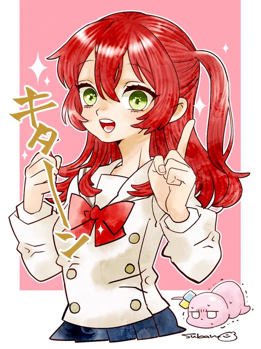 喜多ちゃん(と、ツチノコ化したぼっちちゃん) #ぼっち・ざ・ろっく 
